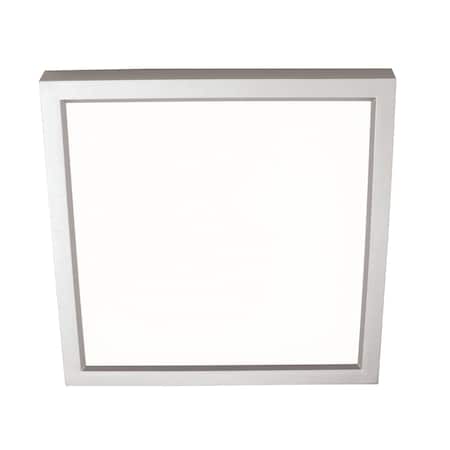 Afx Edge Square LED Flush Mount, 5", Satin Nickel EGSF0913L30D1SN